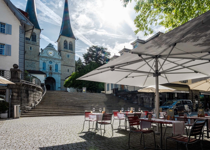Terrasse hotel restaurant rebstock luzern 09
